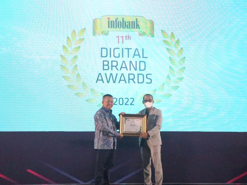 Gelaran Digital Brand Award 2022 yang diselenggarakan Majalah Infobank. Askrindo meraih dua penghargaan di ajang ini.