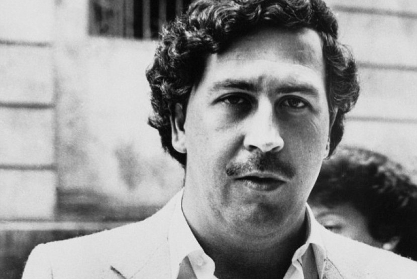 Gembong narkoba asal Kolombia Pablo Escobar