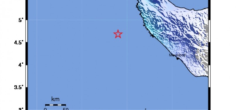 Gempa Aceh beberapa waktu lalu.