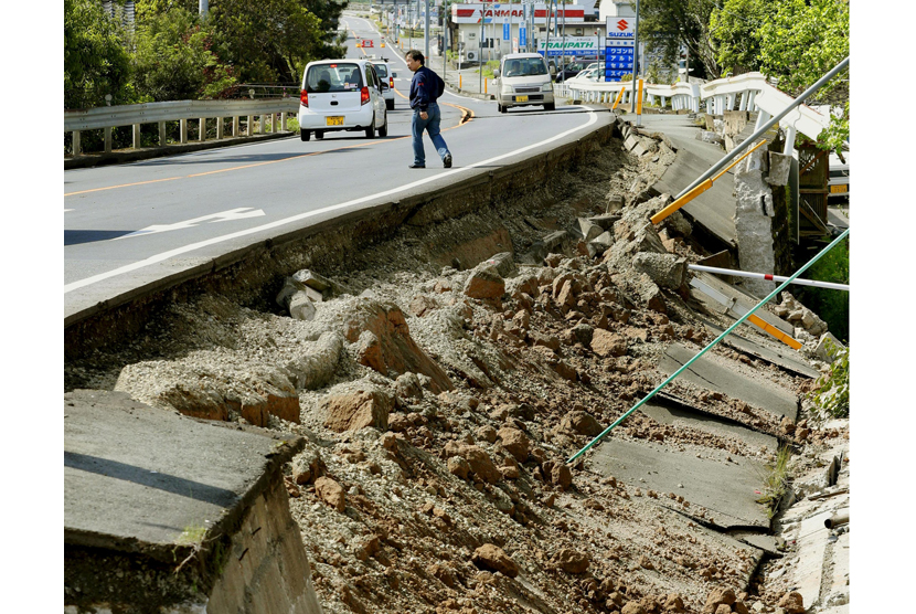 Gempa bumi yang terjadi di Jepang 
