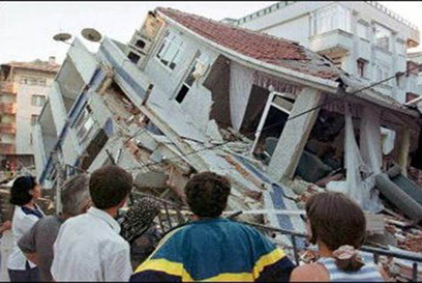 Gempa Turki (ilustrasi)