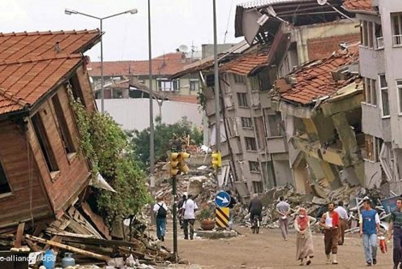 Gempa Turki Tewaskan 19 Orang. Foto: Gempa (Ilustrasi).