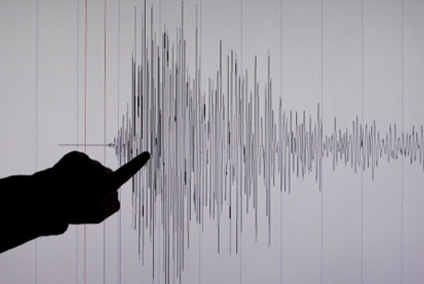 Gempa. Ilustrasi, Gempa 5,5 Magnitudo di Banten tidak berpotensi tsunami  