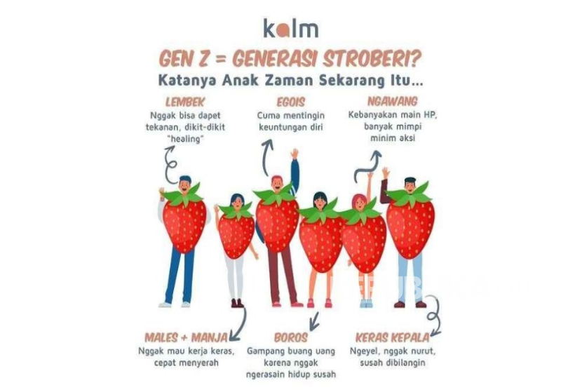 Generasi Strawberry (ilustrasi)
