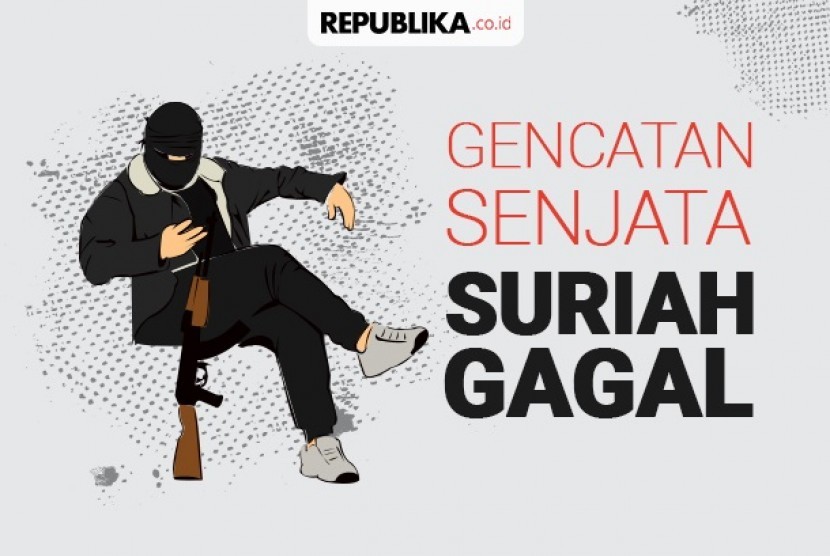 Genjatan senjata di Suriah gagal