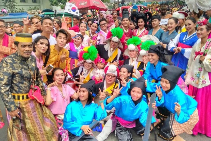 GenPI Jawa Barat ramaikan Asian African Carnival 2017