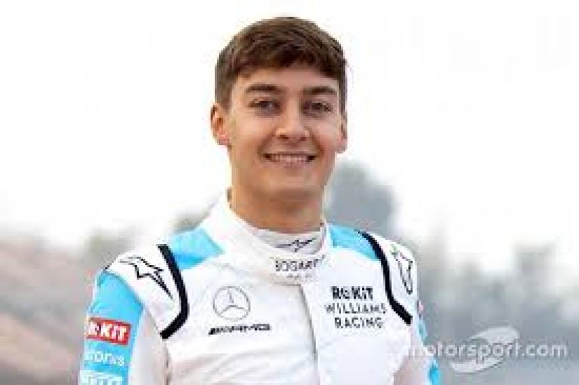 Pebalap muda Inggris, George Russell, akan tetap membalap untuk tim Williams hingga musim Formula 1 tahun depan (Foto: George Russell)