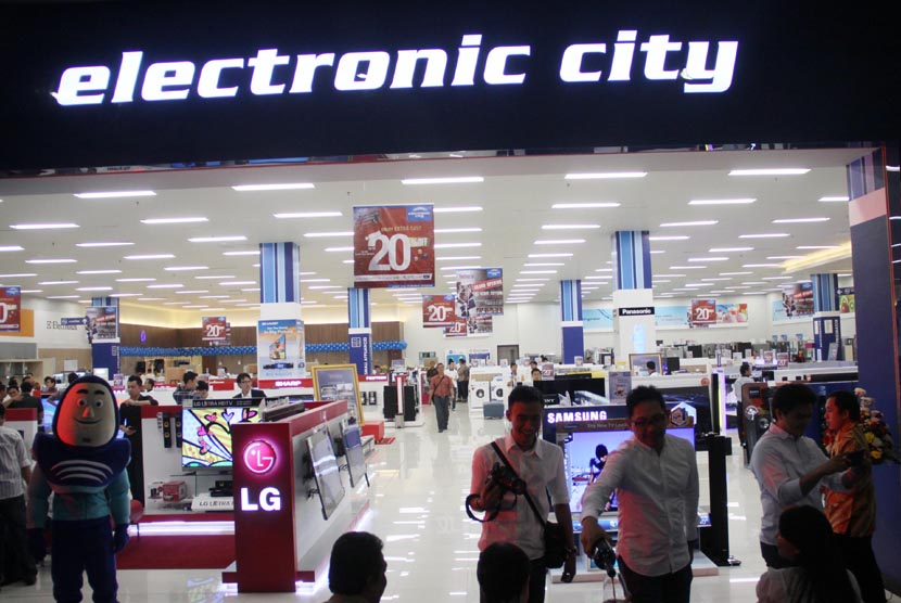 Gerai Electronic City di Alam Sutera, Serpong, Tangerang Selatan.