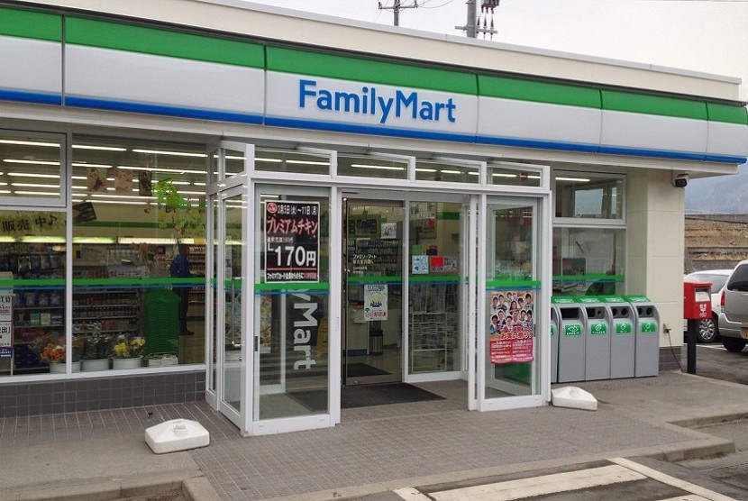 Family Mart store in Tokyo, Japan.
