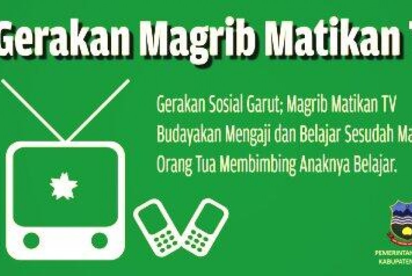 Gerakan matikan tv.