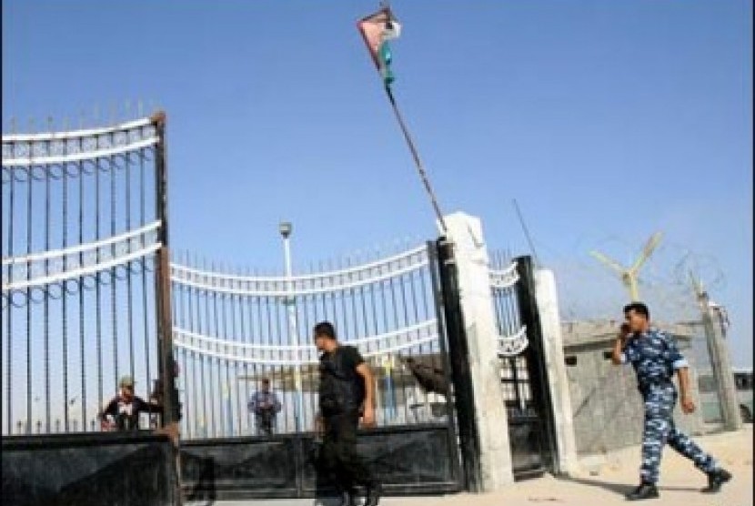 Gerbang Perlintasan Rafah-Gaza