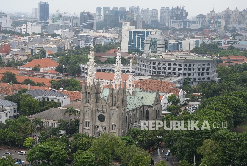 Gereja Katedral, Jakarta. (Republika/ Yasin Habibi)
