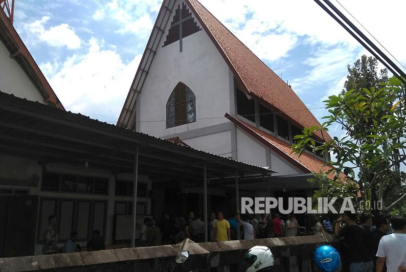 Santa Lidwina church, Padukuhan Bedog, Trihanggo village, Gamping , Sleman District, Yogyakarta.