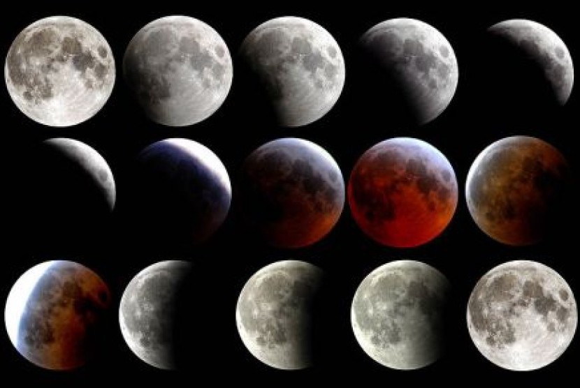Total lunar eclipse.
