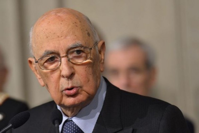 Giorgio Napolatino, presiden Italia 