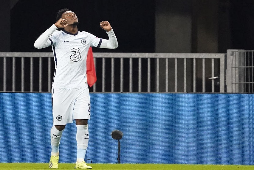 Gol semata wayang Callum Hudson-Odoi pada menit kesepuluh mengantarkan Chelsea unggul atas Rennes pada babak pertama laga keenam putaran keempat penyisihan Grup E Liga Champions, Rabu (25/11) dini hari WIB.