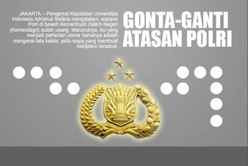 Gonta Ganti atasan Polri (infografis)