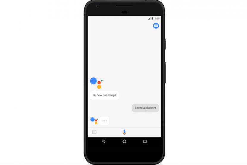 Google Assistant. Ilustrasi
