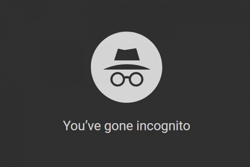 Google Chrome Incognito. Ilustrasi