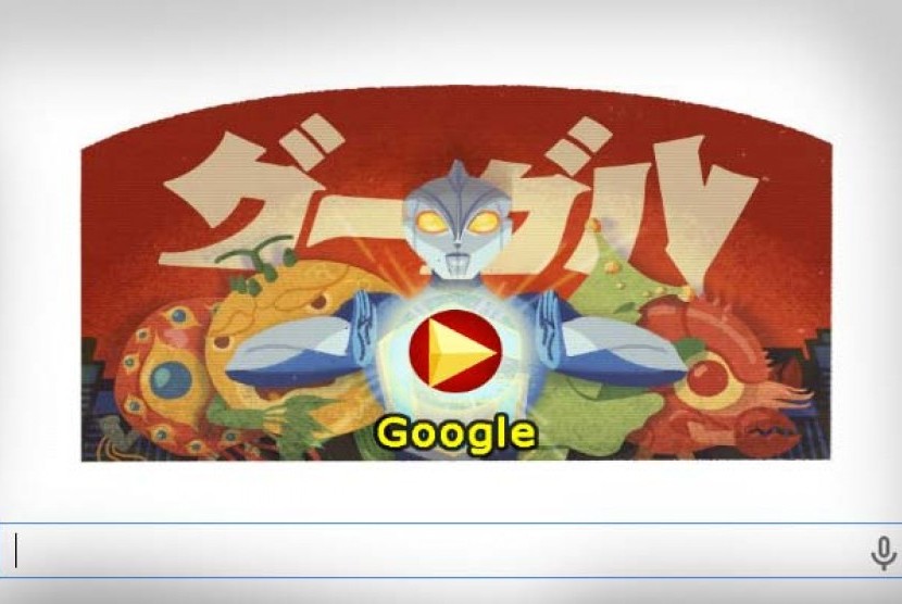 Google doodle Eiji Tsuburaya.