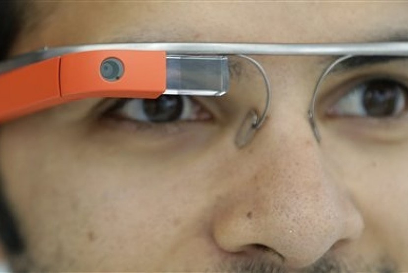 Google Glass (illustration)