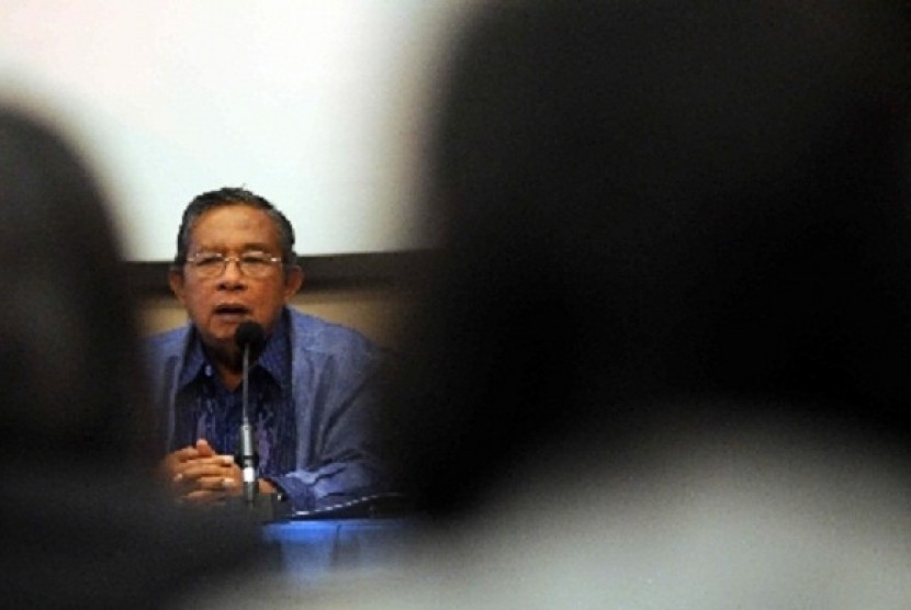 Governor of Indonesian central bank, Darmin Nasution (file photo).  