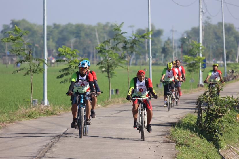 Gowes Jelajah Hulu Migas di Bojonegoro, Ahad (18/12/2022). 