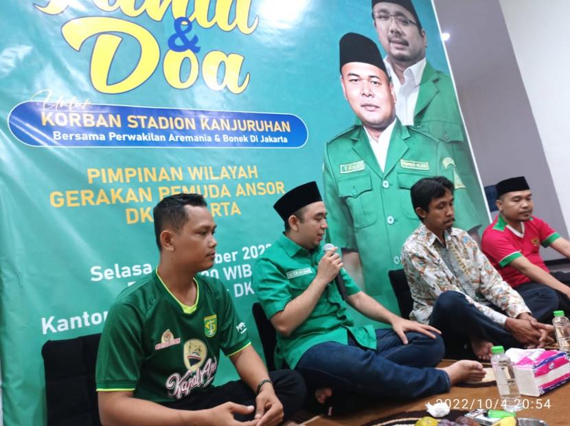 GP Ansor DKI Jakarta Gelar Doa untuk Korban Tragedi Kanjuruhan 
