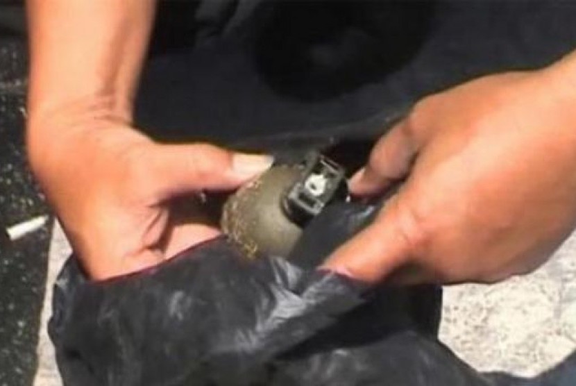 Granat aktif ditemukan di daerah Kampung Gunung Baru Labuhan. Foto ilustrasi granat