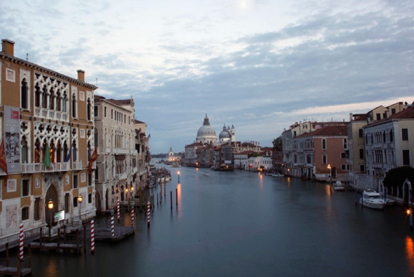 Grand Canal Venesia, Italia.