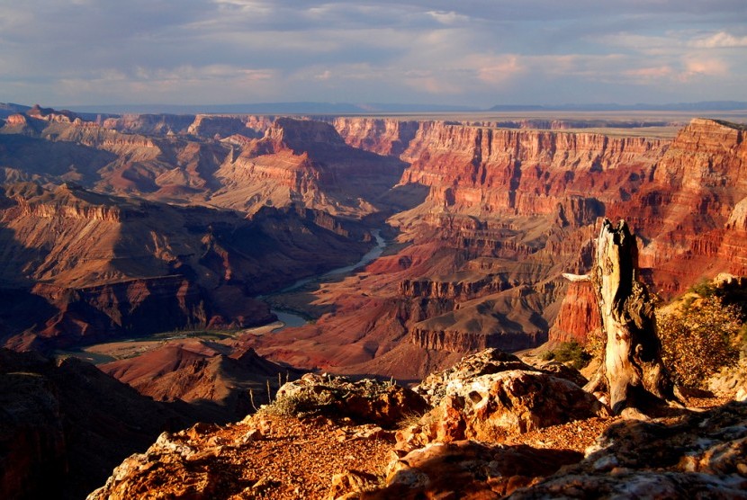 Grand Canyon, salah satu obyek wisata populer di Amerika Serikat.
