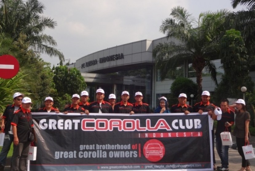 Great Corolla Club kunjungi Kayaba Indonesia.