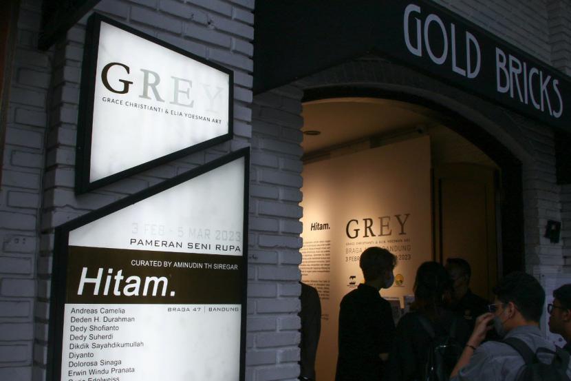 Grey Art Gallery di Jalan Braga, Bandung yang baru dibuka pada Jumat (3/2/2023) lalu.