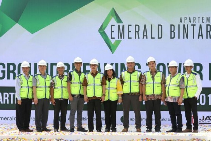 Ground Breaking Apartemen Emerald Bintaro.