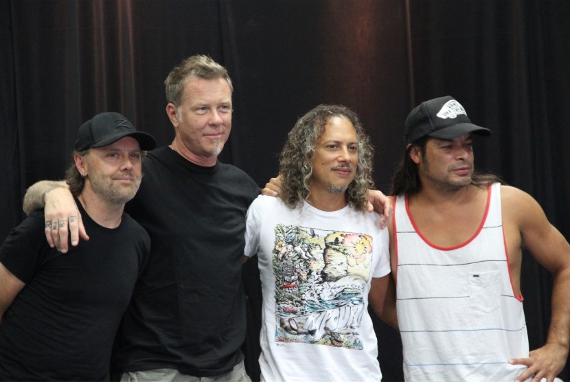 Konser 'Encore Drive-in Nights' akan menjadi penampilan perdana Metallica tahun ini (Foto: grup musik Metallica)