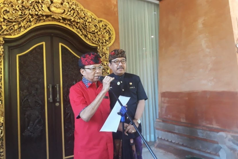 Gubernur Bali Wayan Koster (ilustrasi) 