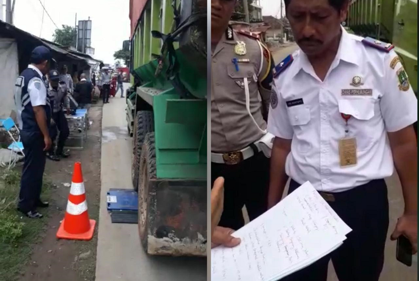 Gubernur Banten meminta dinas perhubungan Banten menindak truk dengan kelebihan muatan.