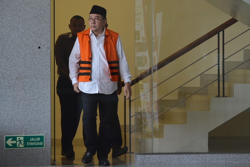 Gubernur Bengkulu nonaktif Ridwan Mukti 