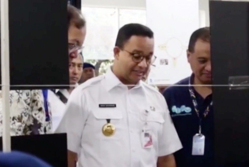 Gubernur DKI Jakarta, Anies Baswedan(Republika TV/Havid Al Vizki)