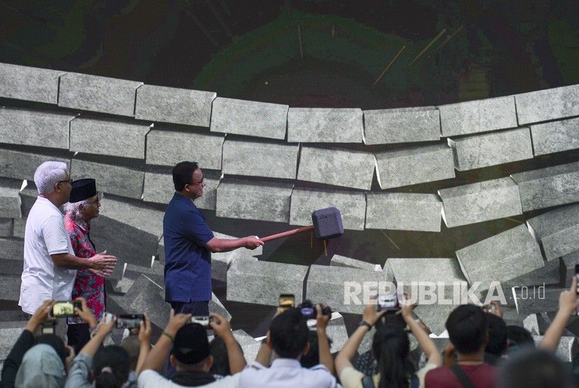 Groundbreaking Revitalisasi Taman Ismail Marzuki Republika