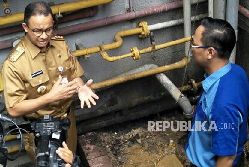 Gubernur DKI Jakarta Anies Baswedan merazia sebuah hotel (Ilustrasi)