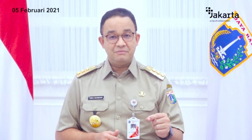 Gubernur DKI Jakarta, Anies Baswedan, menyebut banjirnya Sudirman dan Kemang akibat luapan Kali Krukut 