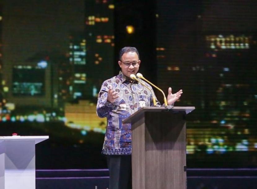 Gubernur DKI Jakarta Anies Rasyid Baswedan membuka secara resmi Pekan Raya Jakarta (PRJ) atau Jakarta Fair 2022 di JIExpo Kemayoran, Jakarta Pusat, Kamis (9/6/2022) malam WIB. 
