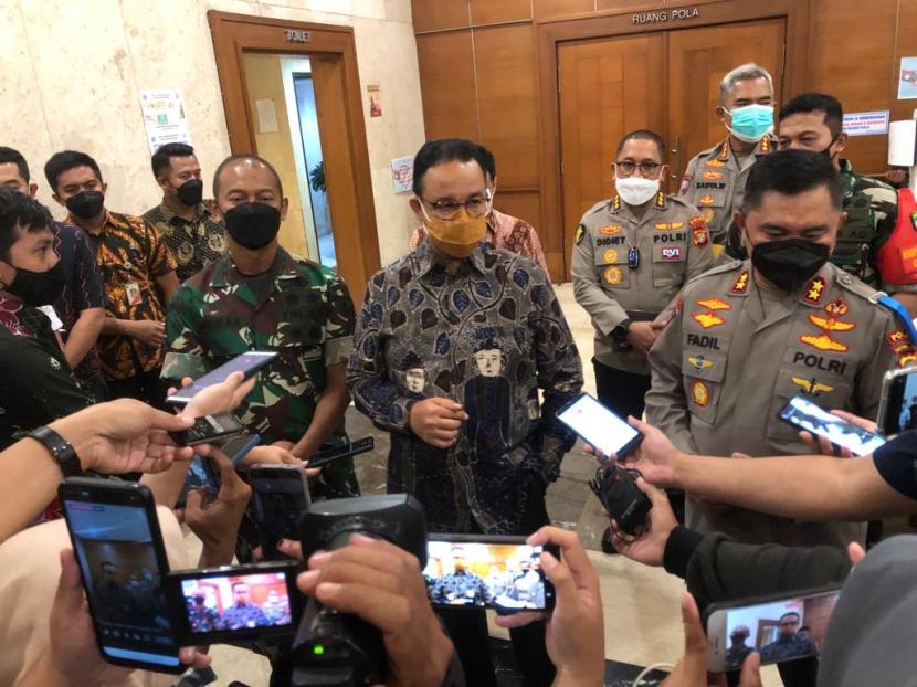 Gubernur DKI Jakarta, Anies Rasyid Baswedan, saat ditemui di Balai Kota DKI Jakarta, Kamis (25/11).