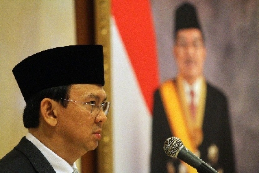 Gubernur DKI Jakarta Basuki Tjahaja Purnama alias Ahok.