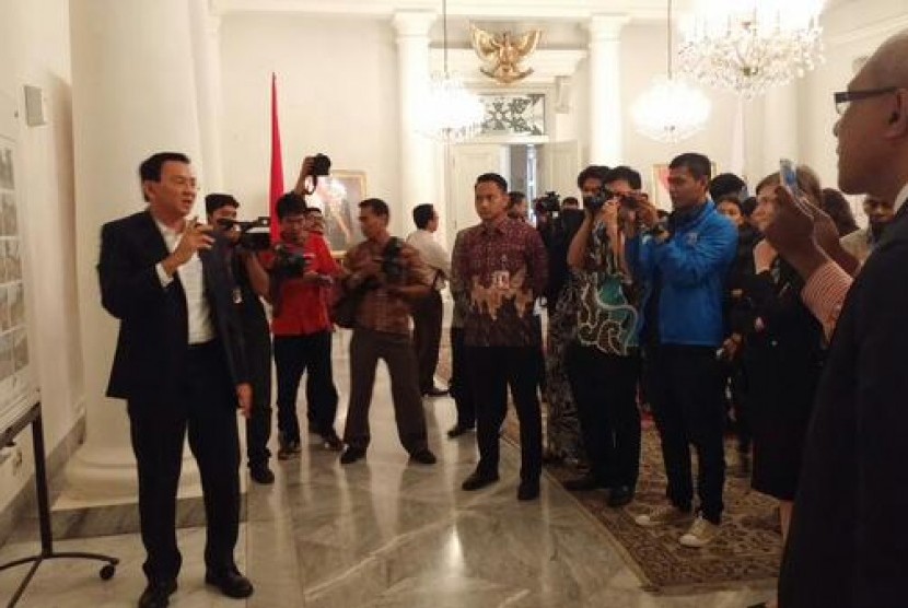 Gubernur DKI Jakarta Basuki Tjahaja Purnama alias Ahok.