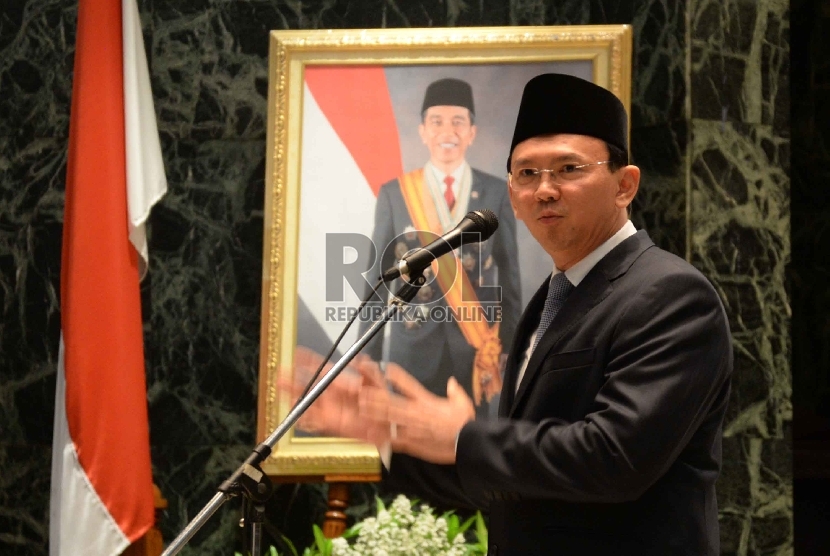 Gubernur DKI Jakarta Basuki Tjahaja Purnama alias Ahok.