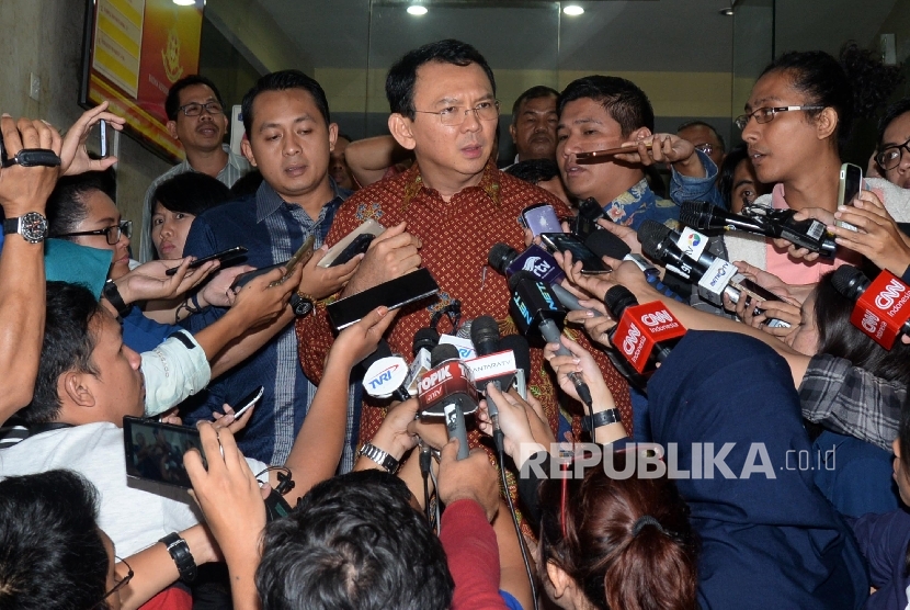 Gubernur DKI Jakarta Basuki Tjahaja Purnama alias Ahok.