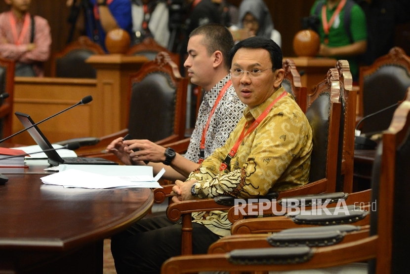 Gubernur DKI Jakarta Basuki Tjahaja Purnama atau Ahok 