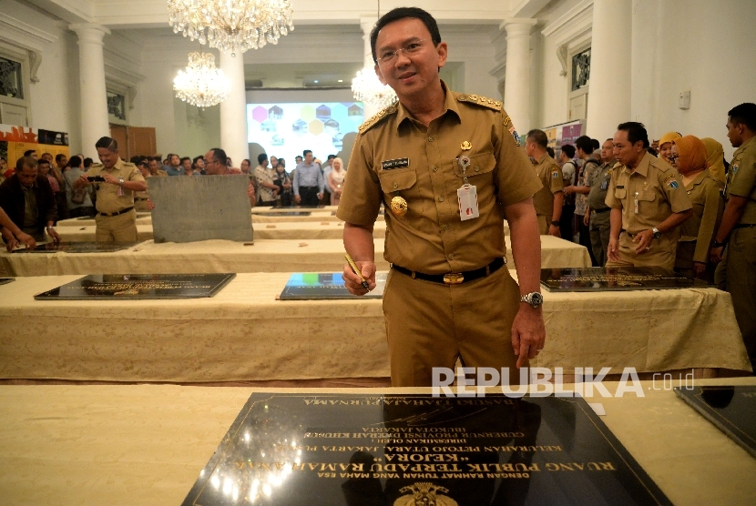  Gubernur DKI Jakarta Basuki Tjahaja Purnama 